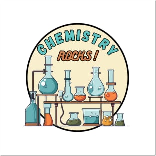 Chemistry Rocks Posters and Art